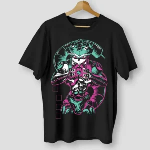 Hunter X Hunter Anime over-sized - Unisex Black T-shirt