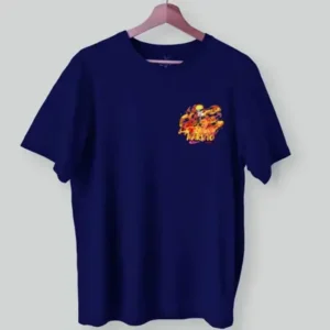 Hinata Naruto Shippuden over-sized Navy Blue T-shirt